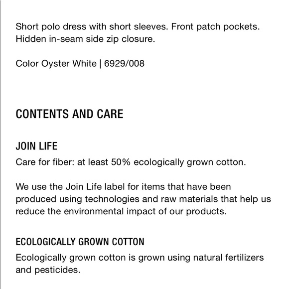 Zara Polo Dress NWOT - Picture 5 of 5